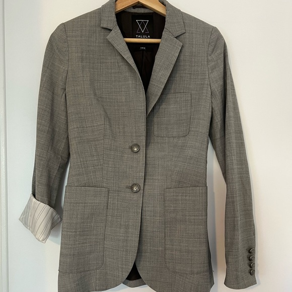 Business casual grey blazer. - Picture 1 of 4